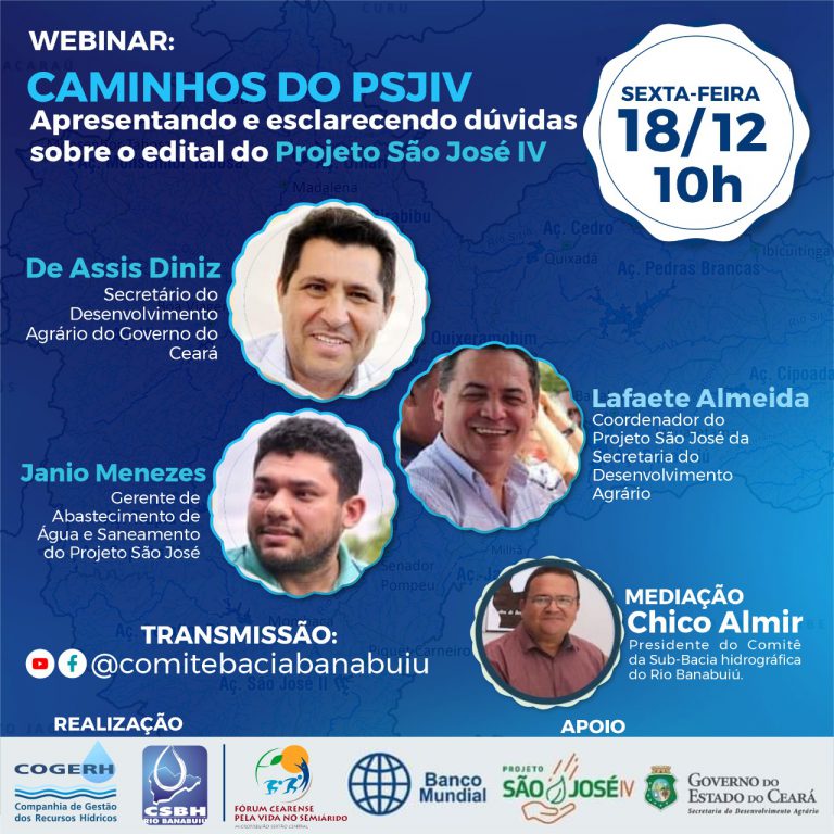 WEBINAR Caminhos do Projeto São José IV